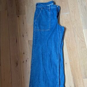 New J.Crew women’s wide leg denim pants 31